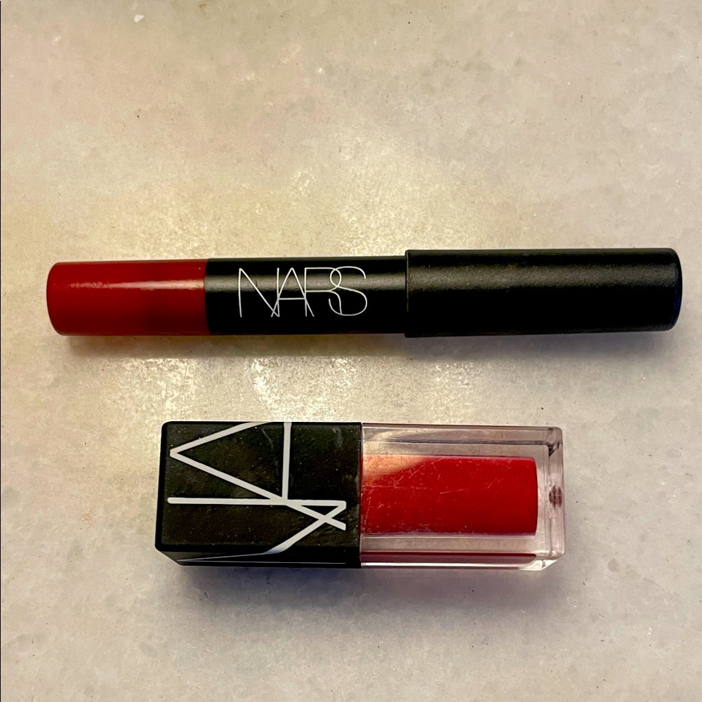 NARS Velvet lip gloss and Cruella velvet lip pencil Duo
